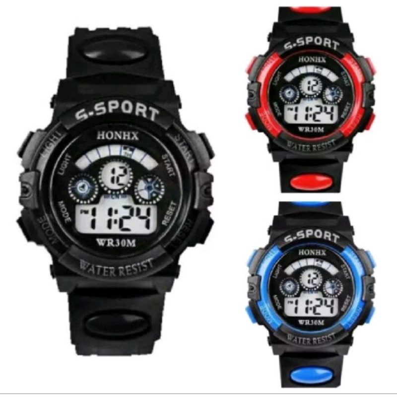 JAM TANGAN RUBBER SPORT 1790 DIGITAL TERLARIS IMPORT