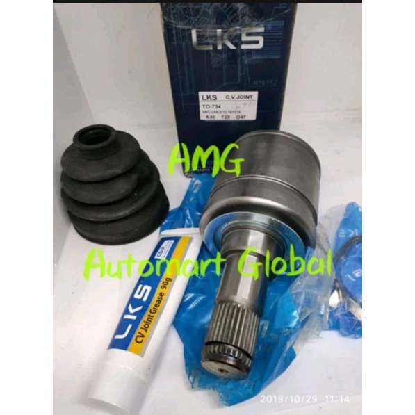 cv joint dalam hilux vigo 2005 to733