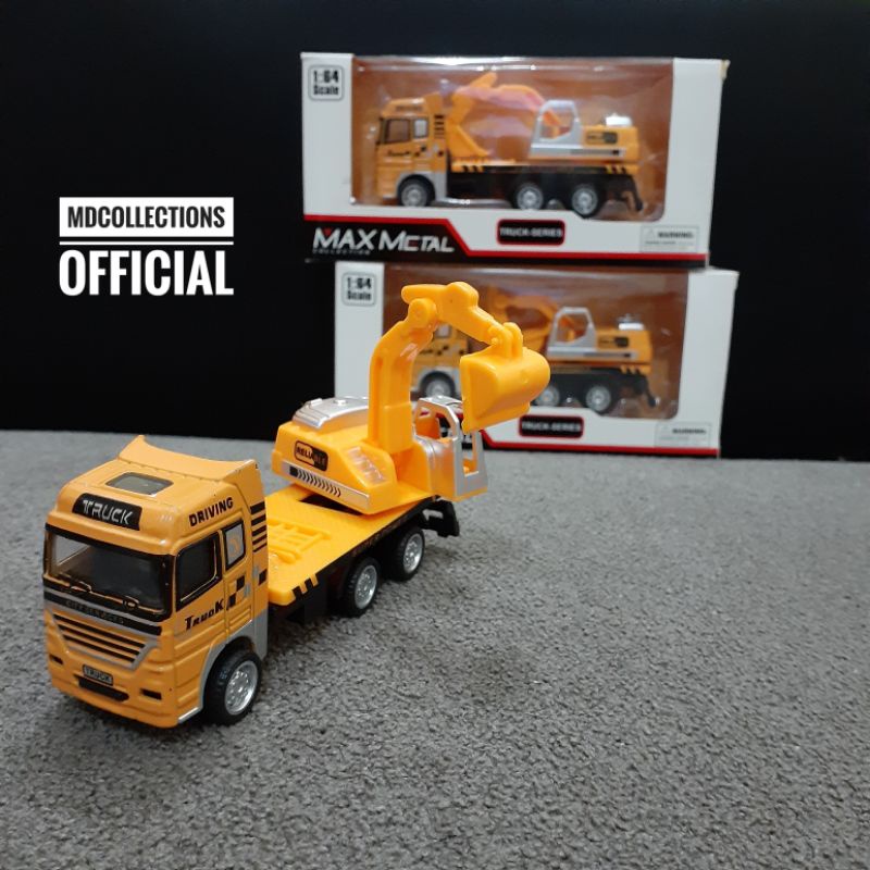 Diecast Mobil Excavator | Truk Tangki | Pemadam | Truk Molen | Kontainer