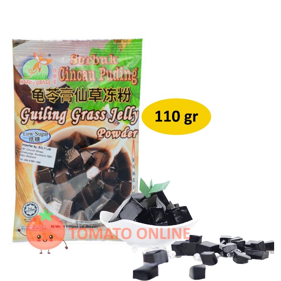 Happy Grass / Guilinggao Guiling Gao Grass Jelly Powder Cincau Puding Pudding / 110 G gr gram 110gr