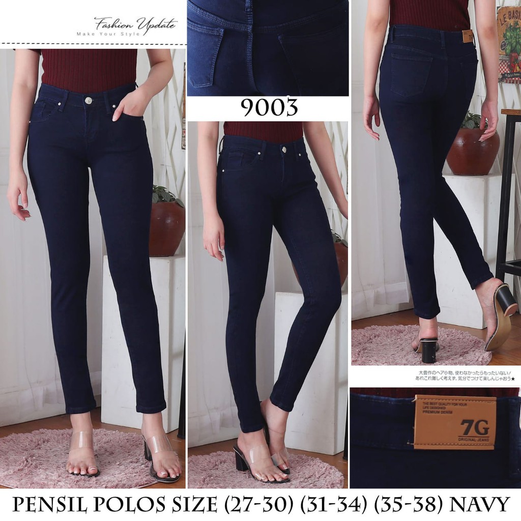 7C-G CELANA JEANS PREMIUM PENSIL /SKINNY JEANS /STREACH JEANS /6 VARIANT COLOUR /27 - 34