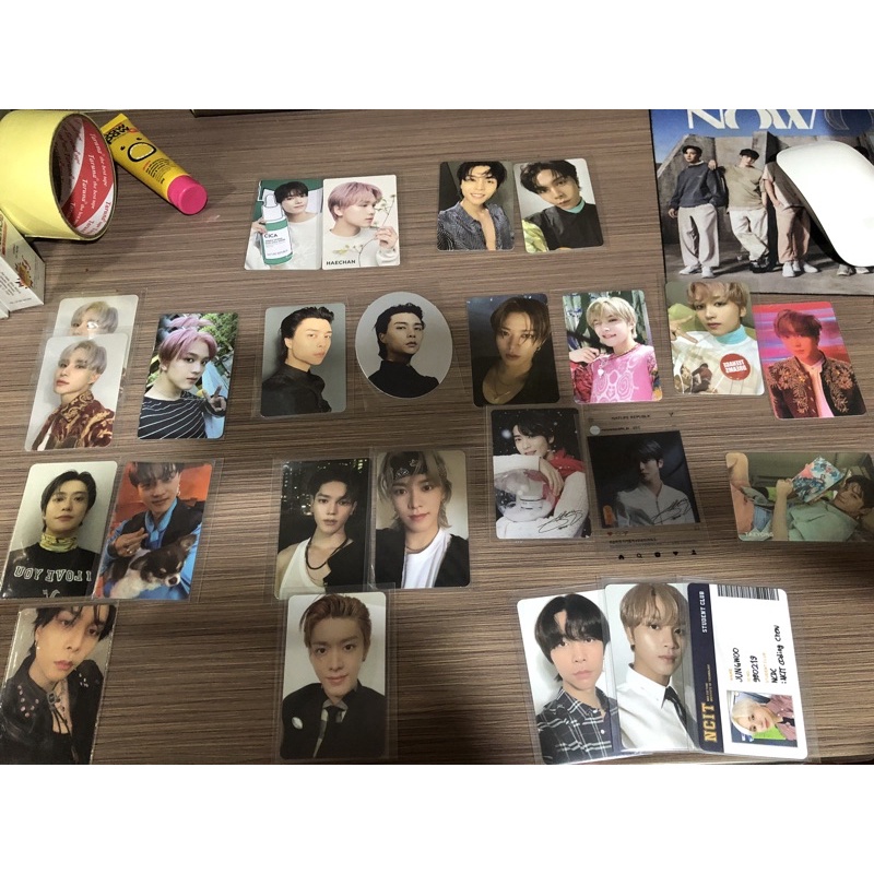 READY INA- PHOTOCARD NCT BUNDLE NCT 127 FAVORITE STICKER STICKY SEOUL NCIT NATREP NCT 127| HAECHAN J