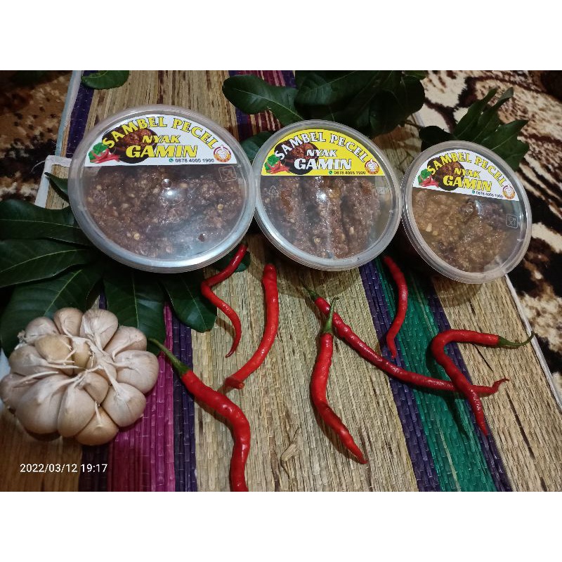 

sambel pecel asli blitar 250grm