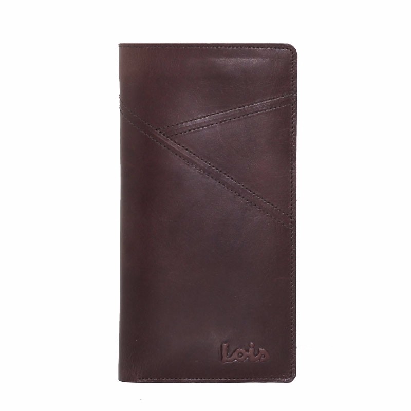 PROMO IMPORT Dompet Kulit Asli Panjang Pria/Wanita Original Lois - LW806DB TERMURAH TERBARU