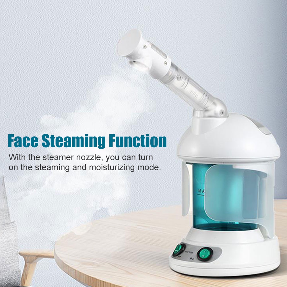 Salorie 2 In 1 Humidifier / Steamer Wajah / Rambut Untuk Sauna / Pelembab / Hidrasi Kulit