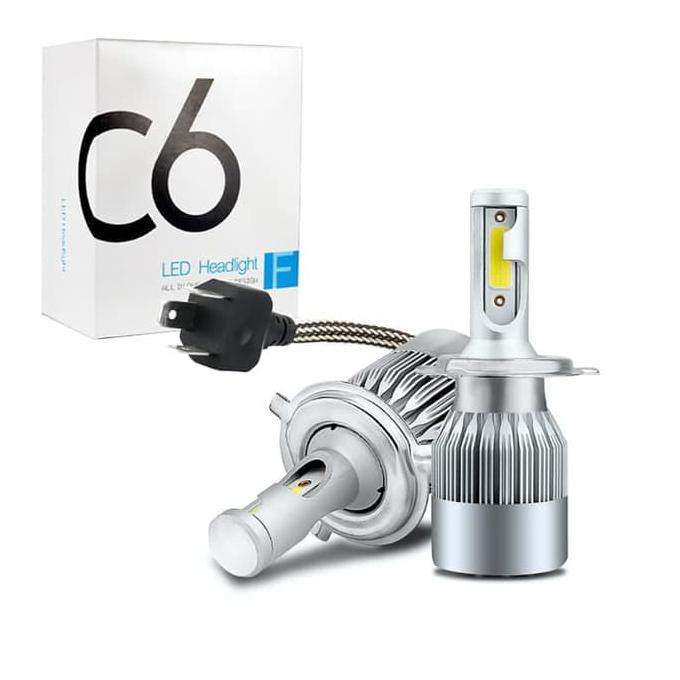 LAMPU C6 LED 36W COB MOBIL SOCKET H4