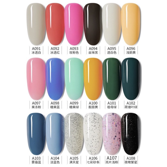 (51-100) CHARZIEG Kutek Soak Off Gel Halal UV Polish Cat Kuku Tahan 2 Bulan 15 ml KU007