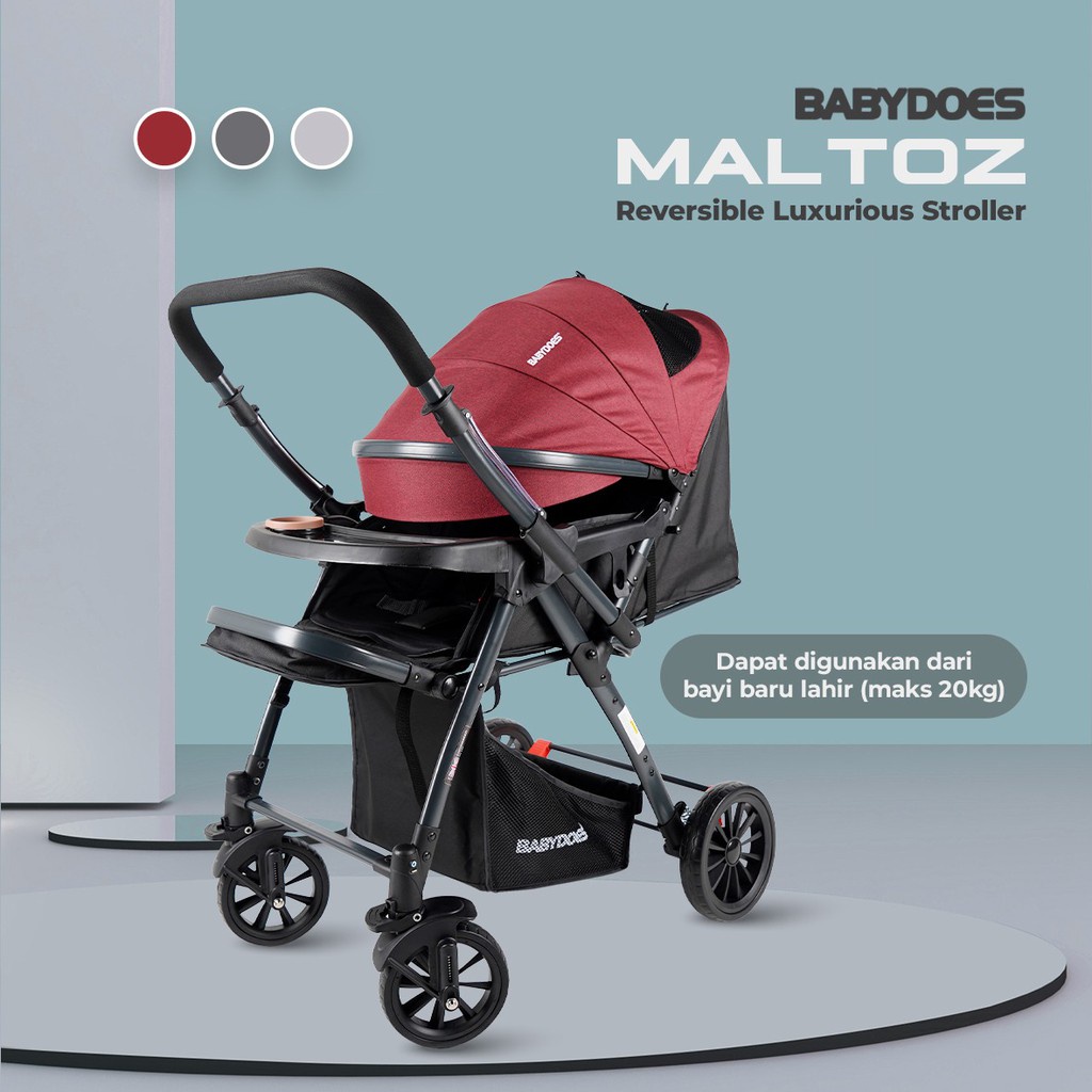 Baby Does  New Maltoz CH-BL 821SN Reversible Luxurious Stroller