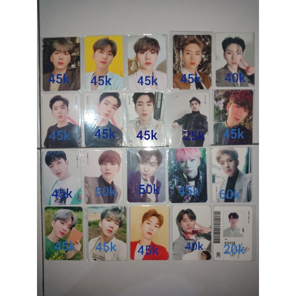 MONSTA X KIHYUN Photocard