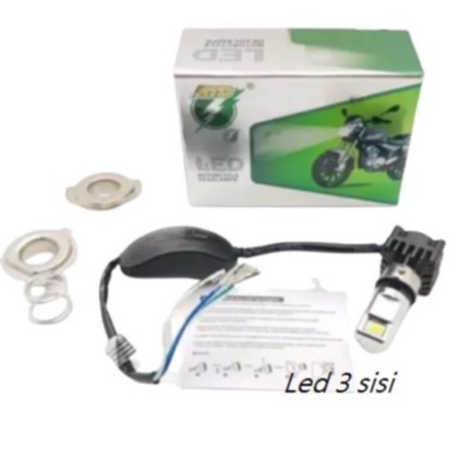 LAMPU LED RTD RAYTON ASLI 35 Watt 6 sisi / Lampu depan LED motor rizoma 6 sisi universal