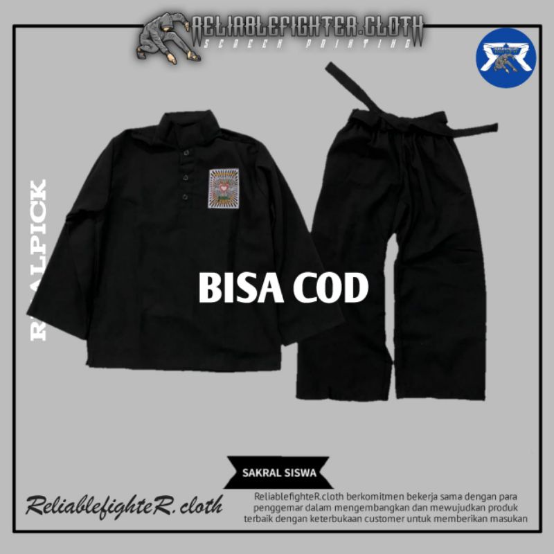 Sakral Siswa Psht Sakral Siswa Sakral  Siswa Psht JUMBO Sakral siswa Kancing BAJU SISWA PSHT ORIGINA