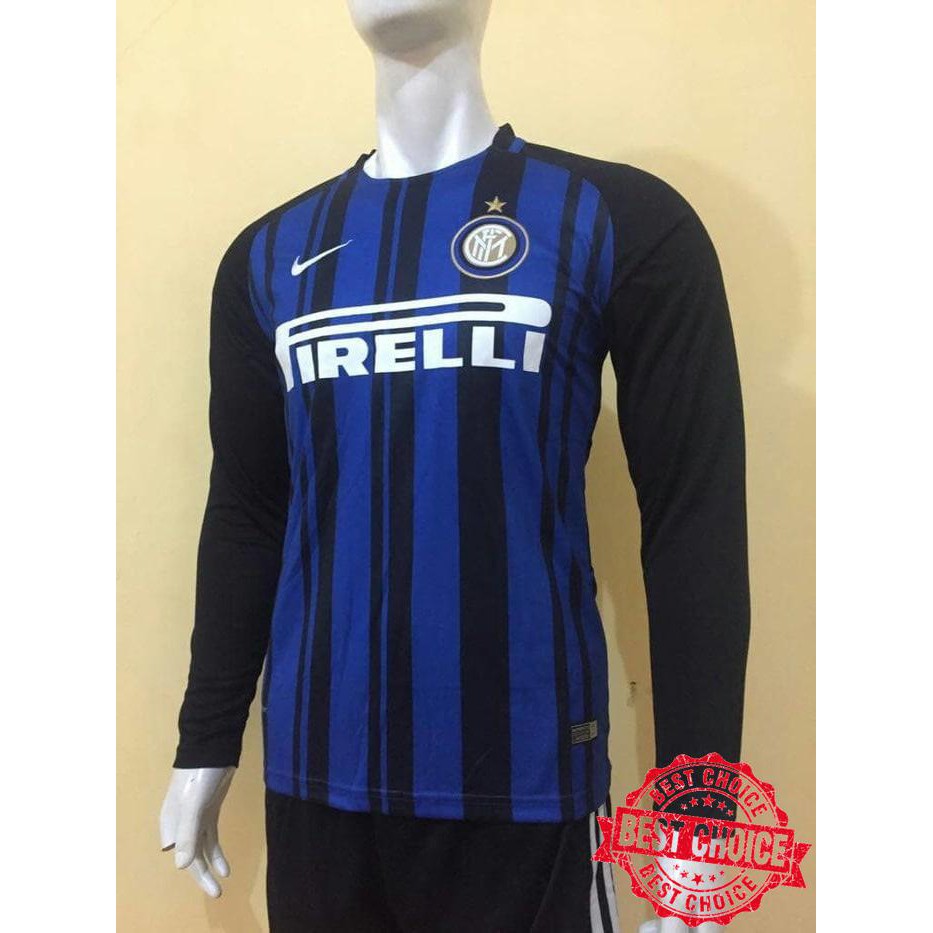 Jersey INTER MILAN Home 2017/18 New - Grade Ori LENGAN PANJANG
