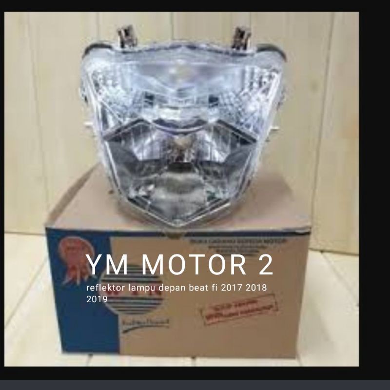 reflektor lampu depan beat fi 2017 2018  2019