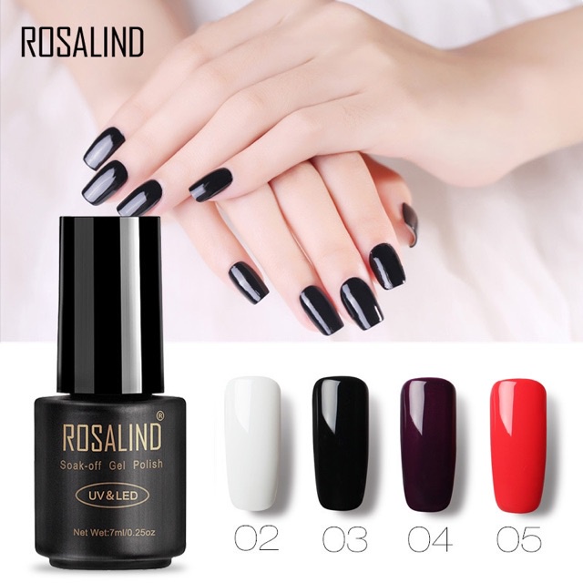 (01-20) ROSALIND uv gel polish 7ml soak off gel polish kutek gel rosalind