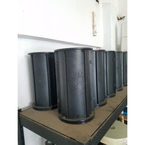 cetakan silinder plastik beton 15 x 30 cm / Cetakan silinder plastik / Cetakan kubus plastik / Cetak