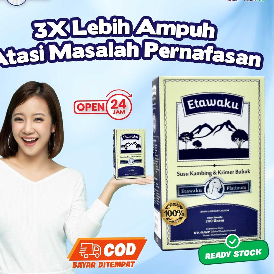 

Update - Etawaku Platinum Susu Kambing Etawa Murni 100% Ampuh Atasi Masalah pernafasan Sesak Nafas Tulang Sehat ,.