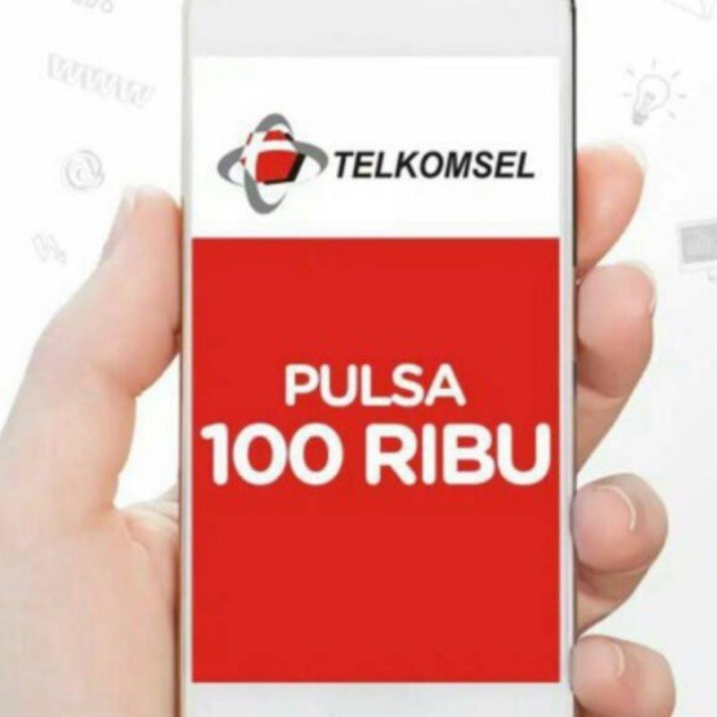 Pulsa Telkomsel 100K