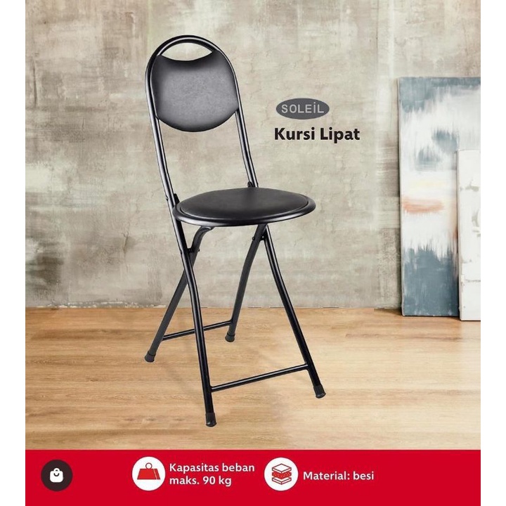KURSI LIPAT / kursi sholat soleil beban hingga 100 kg