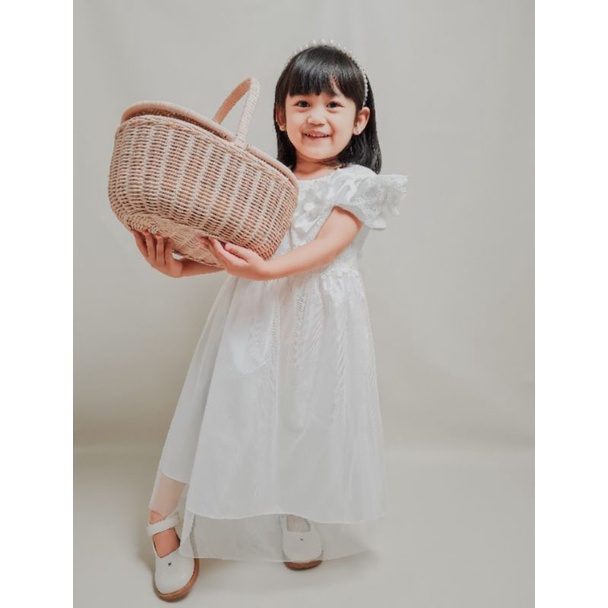 GAUN ANAK PUTIH/DRESS ANAK PUTIH