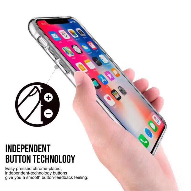 (Ready Stock) Soft Case Silikon Transparan Untuk iPhone 14 13 12 11 Pro X XS MAX XR Se 2020 6 6S 7 8 Plus