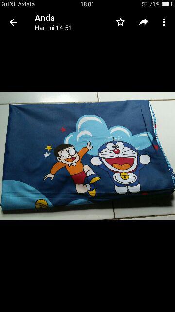 Sarung Kasur Busa Resleting Bahan Nikita