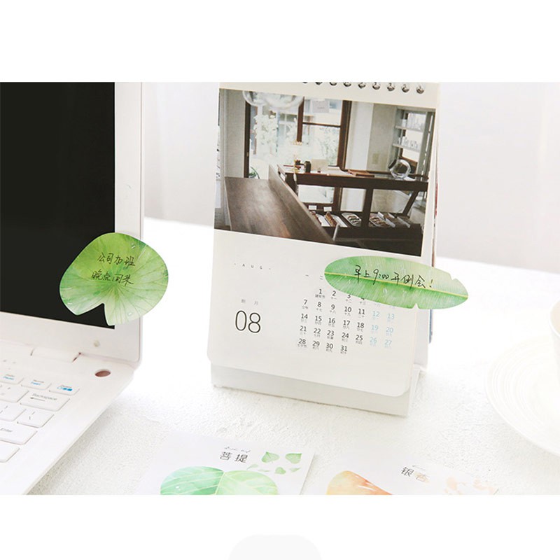 PMM Leaf Collection Sticky Notes Catatan Note Tempel Bentuk Daun Tempelan