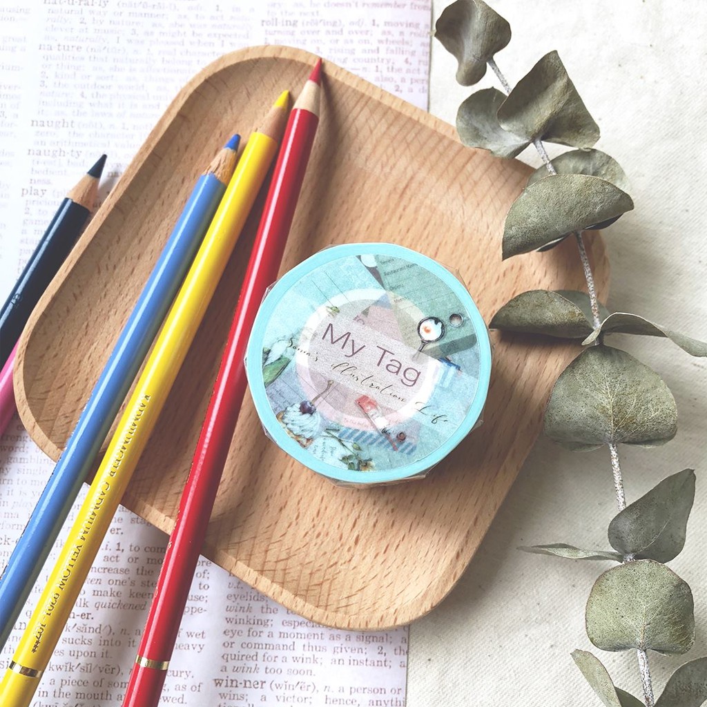 

Sonia Illustration Washi Tape - My tag