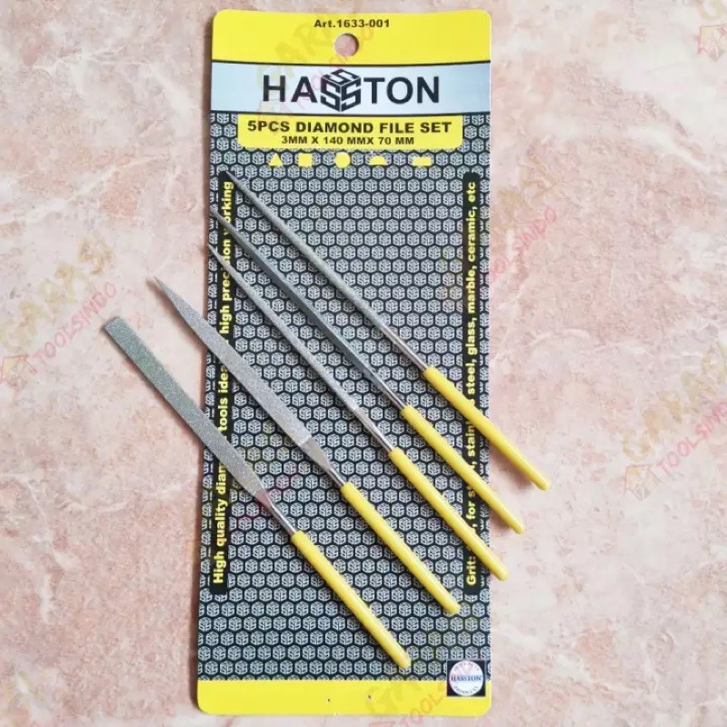 HASSTON Kikir Mas Diamond File 5 Pc (1633-001)