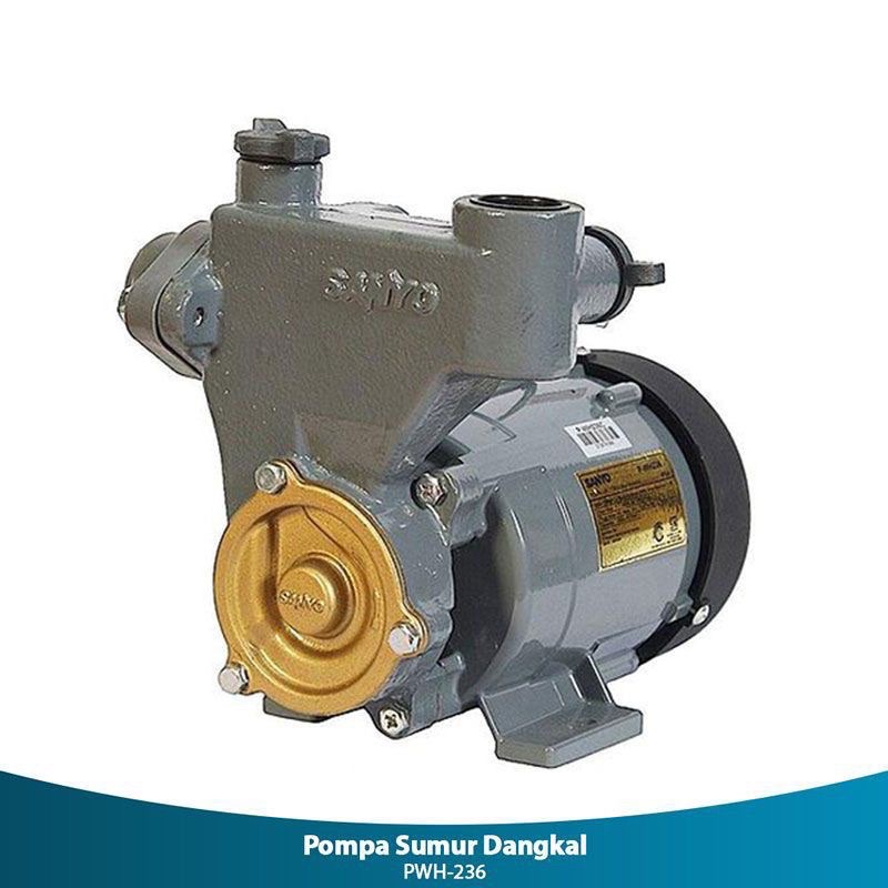 Pompa air Sanyo PWH-236B/C (200 Watt) Tidak Otomatis