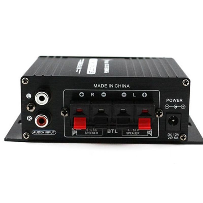 Mini Amplifier HiFi Stereo DC 12V