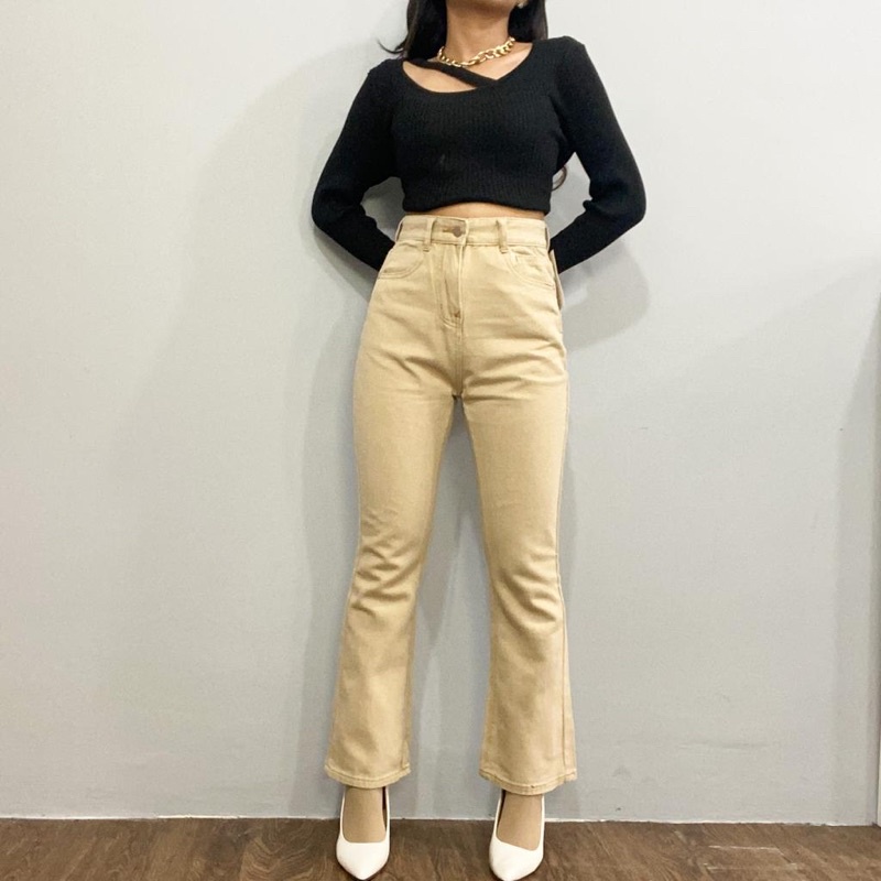 [LUXE.DLABEL] - E38 Jeans | Celana panjang Highwaist wanita Jeans import premium Jeans wanita polos ripped jeans High waist jeans wanita bkk Skinny Jeans High waist Baggy jeans Wideleg Jeans Kulot jeans Boyfriend jeans Wanita Kargo Jeans