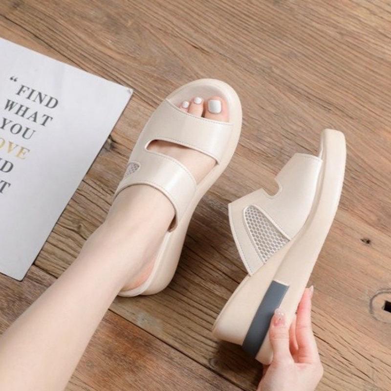 SS-SW07 Sandal Wedges Wanita Sandal Import COD Termurah