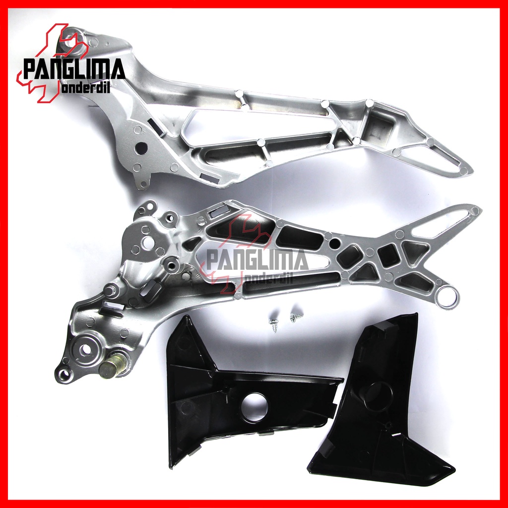 Ayunan Foot Step Supra X 125 FI &amp; Supra X 125 New Dudukan-Pangkon-Bracket-Braket-Breket Footstep Kaki Belakang