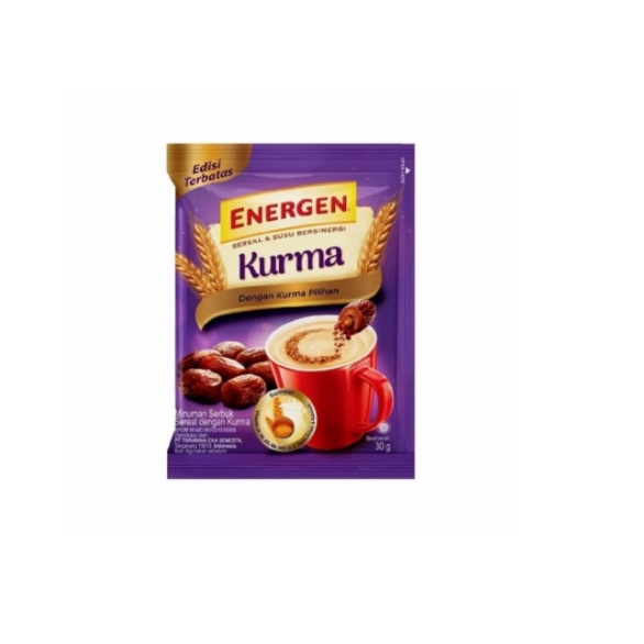 

Energen kurma 1 renceng 10 sachet