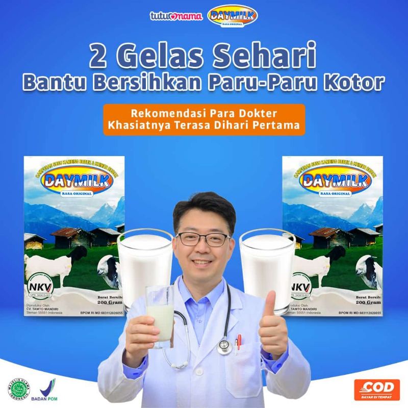 

Susu Kambing Etawa Bubuk DAYMILK 200gr