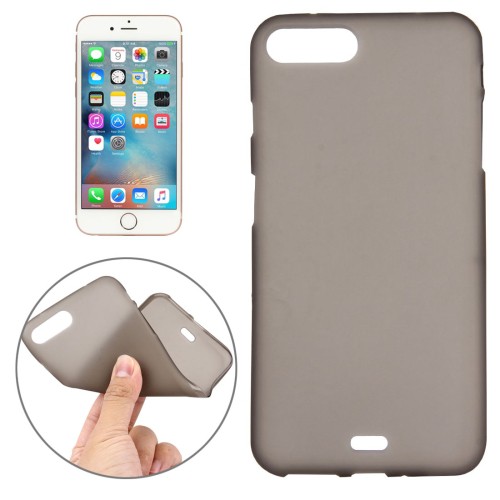 SOLID COLOR TPU CASE IPHONE 7 PLUS GREY