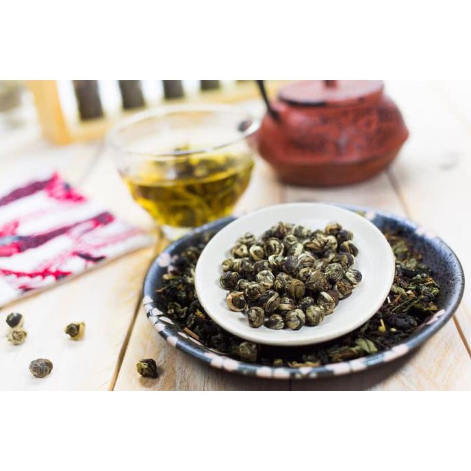 

Jasmine Dragon Pearl Tea - 100% Natural Tea Sommelier Collection