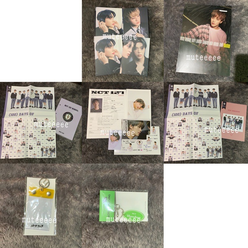 NCT 127 Dream 2020 HAECHAN MARK YUTA JUNGWOO Poster Chain Pc Photocard Season Greeting 2021 SG21