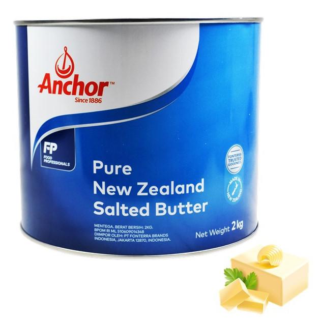 

オ Anchor Mentega Butter Asli Zealand Salted 2kg Special