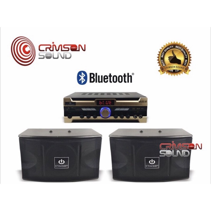 Paket Karaoke Sound Crimson CR 203 FREE MICROPHONE