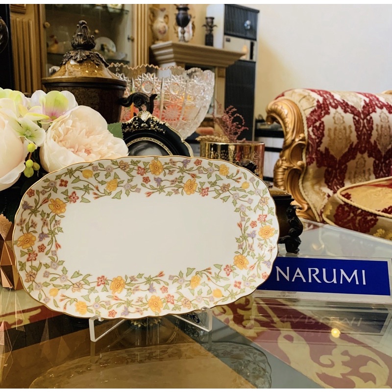 Piring Saji Narumi Fitria Serving Plate Mewah Cantik