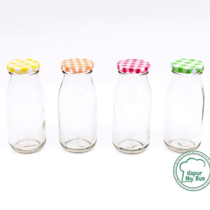 Botol Kosong KACA / Botol JUS Kaca / Botol ASI Kaca / 200ml