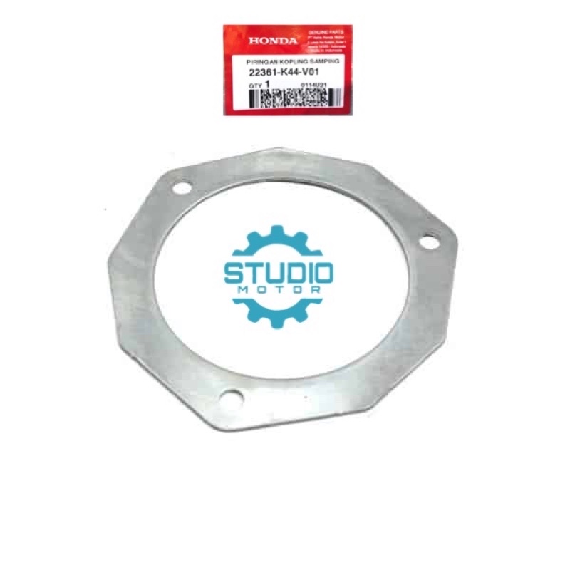 22361K44V01 Plat kopling Klos ganda  Piringan Kopling Samping (Plate Clutch Side) – BeAT POP eSP, BeAT Sporty eSP, BeAT eSP (K81) &amp; Vario 110 eSP