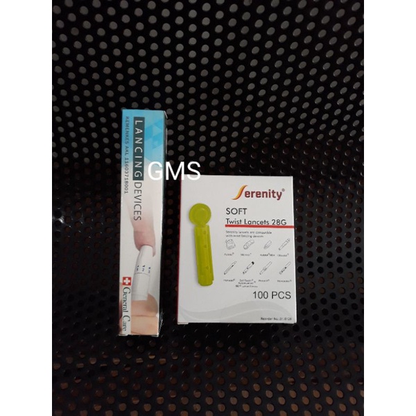 Paket Pen Bekam + Blood Lancet isi 100's