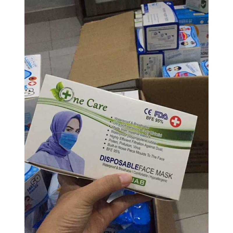 masker medis one care / masker medis
