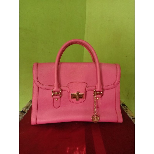 tas pesta toscano pink jinjing