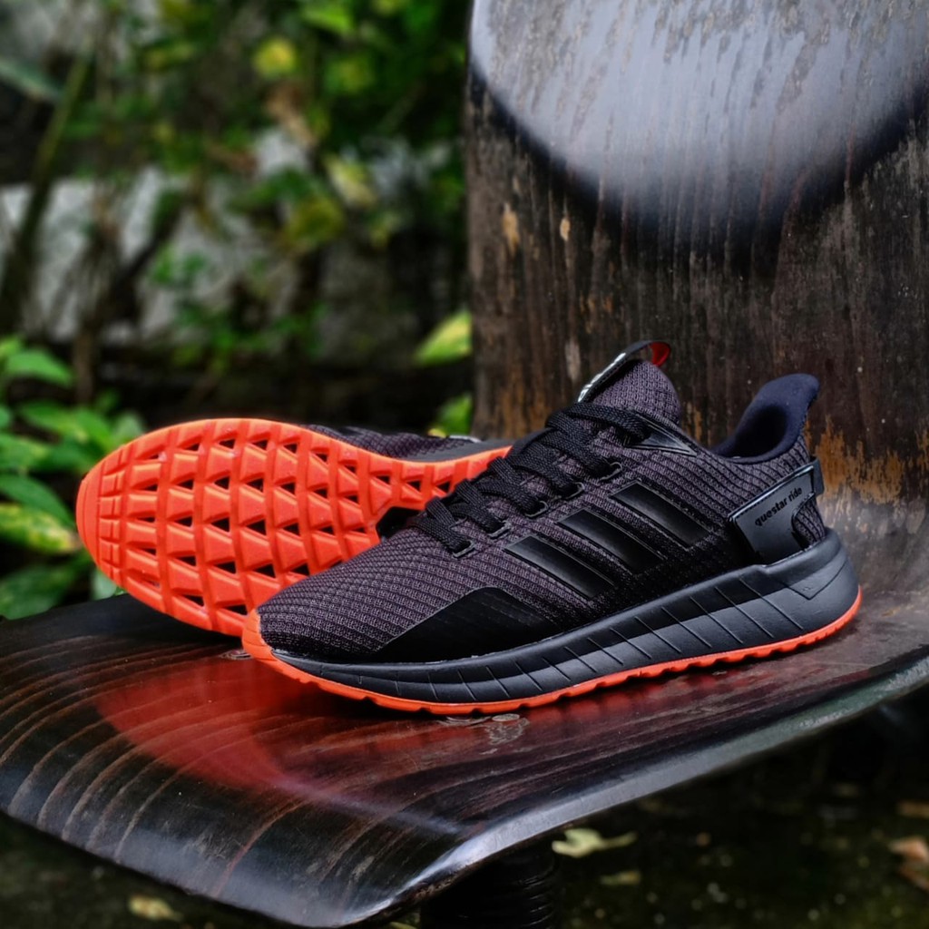 adidas questar ride black orange