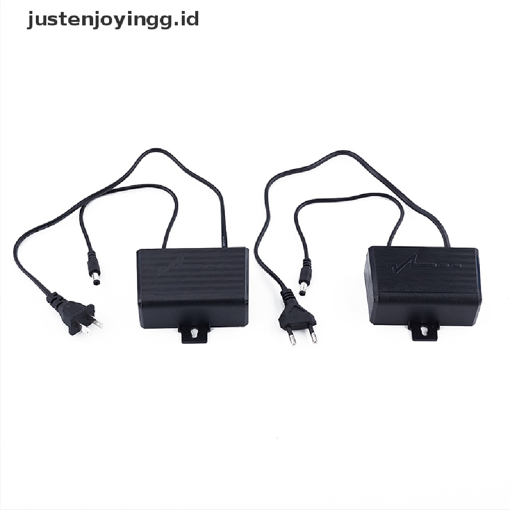 // justenjoyingg.id // 12V 2A CCTV Camera Power Adaptor Outdoor Waterproof EU US Plug Adapter Charger ~