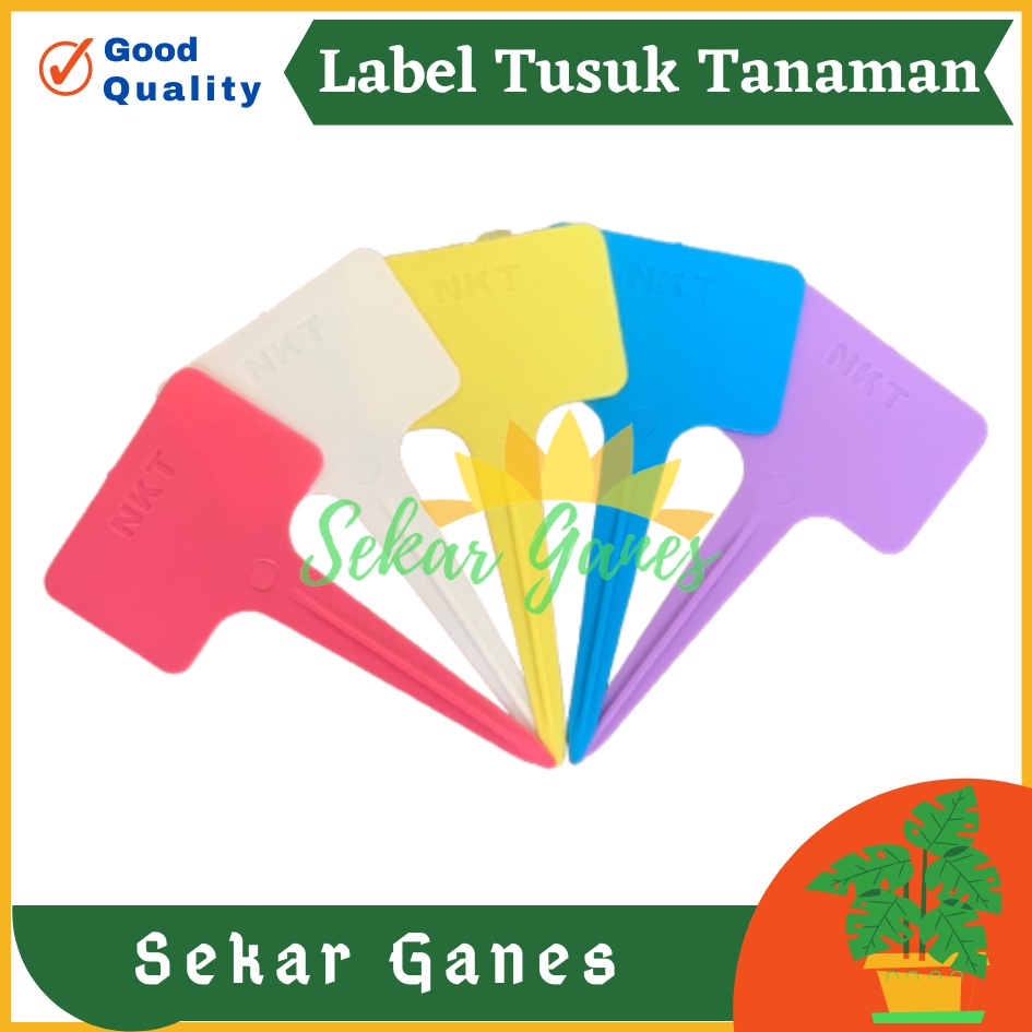 Label Tanaman Tusuk Tancap NKT Name Tag Tanaman Label Tanaman Waterproof Anti Air Tancap Gantung Besar Anggrek Toga Obat 100pcs Name Tag Tanaman Nkt Warna Warni Tebal Penanda Label - NAME TAG TANAMAN HIAS PLANT LABEL TERMURAH BAHAN BAGUS