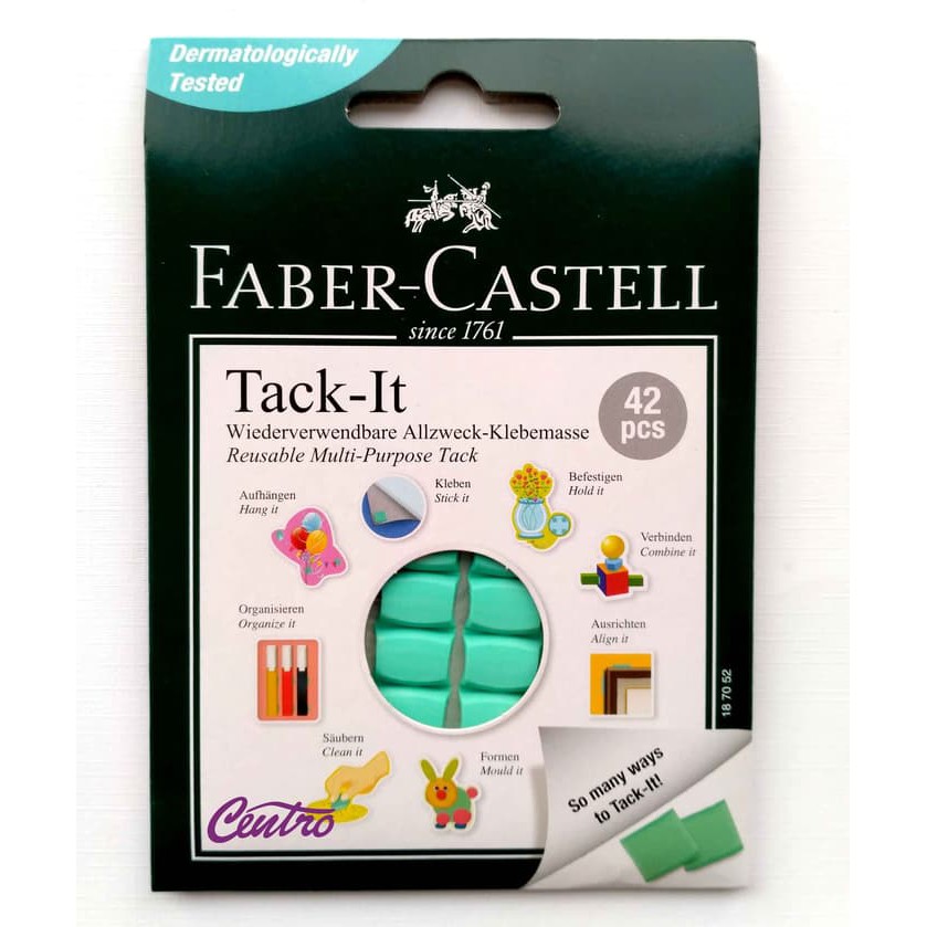 

Faber Castell Tack It Reusable Multi-Purpose 30gr Lem Serbaguna Isi 42
